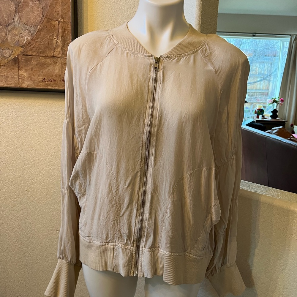 Prairie Underground Cream Bomber Jacket
